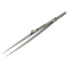 Dumont Medium Point Locking Stainless Steel Diamond Tweezer