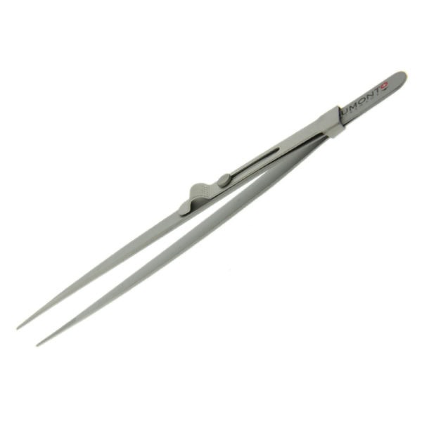 Dumont Medium Point Locking Stainless Steel Diamond Tweezer