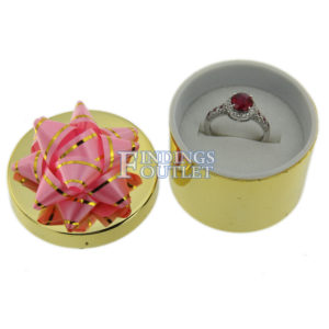 Shiny Metallic Present Ring Boxes Color 9