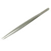 Grooved Stainless Steel Medium Point Italian Diamond Tweezer