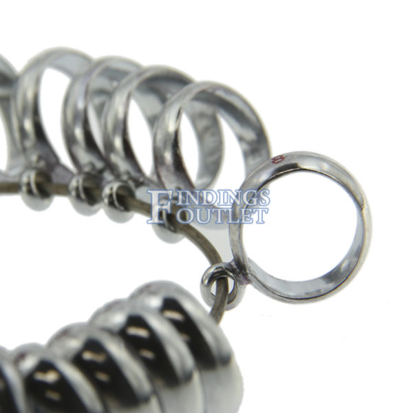Thick Band Finger Ring Sizer Gauge Measures Sizes 1-15 Zoom