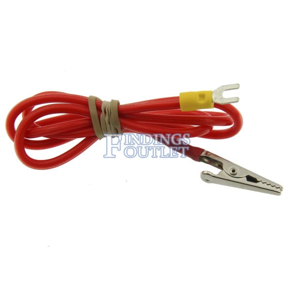 Lead Alligator Clips Red Bundle