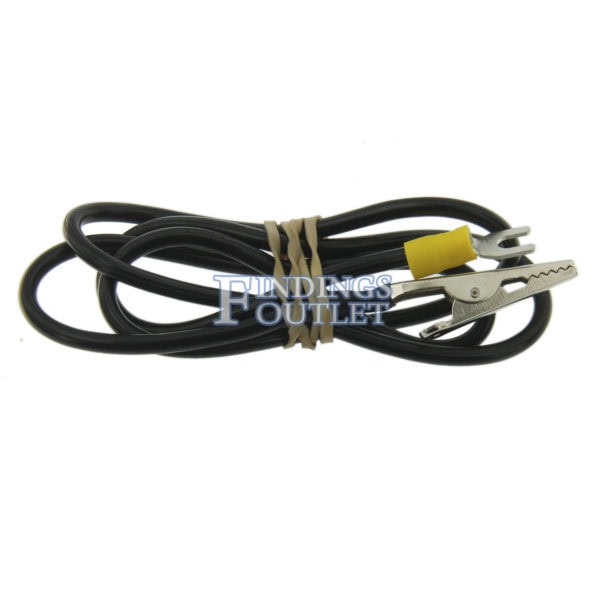Lead Alligator Clips Black Bundle
