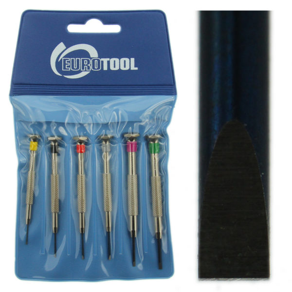 Deluxe Fixed Blade Mini Screwdriver Set