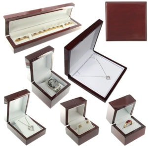 Deluxe Rosewood Jewelry Boxes