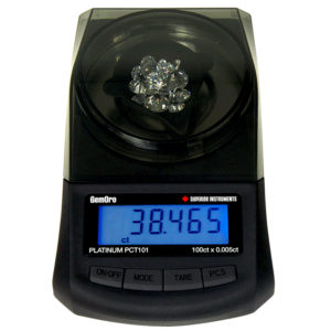 GemOro PCT101 Portable Premium Diamond Carat 100ct Scale Zoom