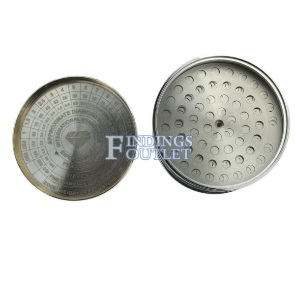 Diamond Sorting Sieves Open