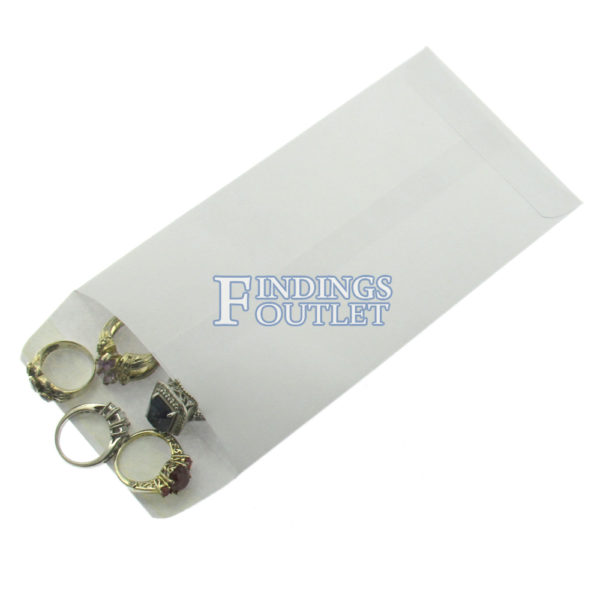 White Wove Coin Envelope Stuffed