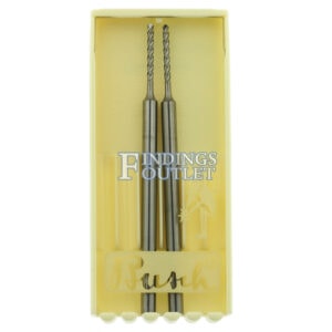 Busch Carbide Twist Drill Figure 4203 Pack of 2 Jewelry Twist Drills 007-015 Made In Germany Pack