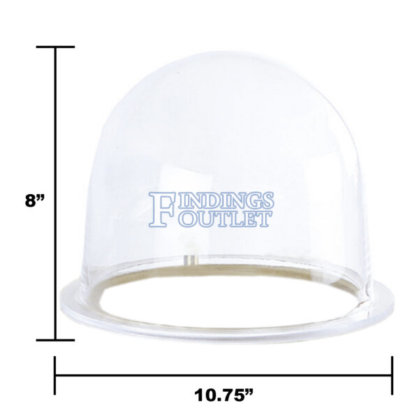 Acrylic Bell Jar For Casting Machine Measurement