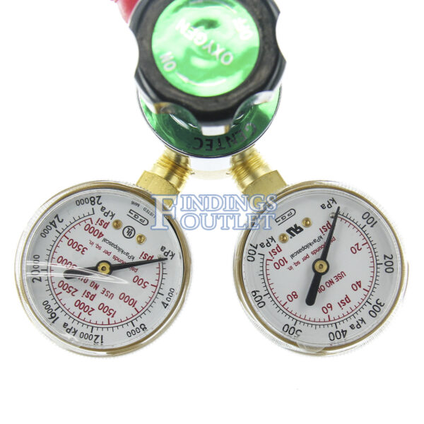 Gentec Oxygen Regulator Gauge