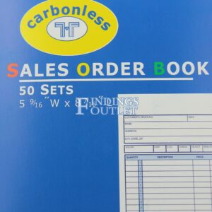 Retail Sales Receipt Order Book Front Zoom