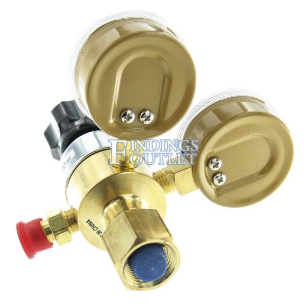 Gentec Oxygen Regulator Back