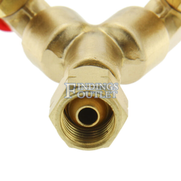 Gentec Fuel Y Connector With Valve Top