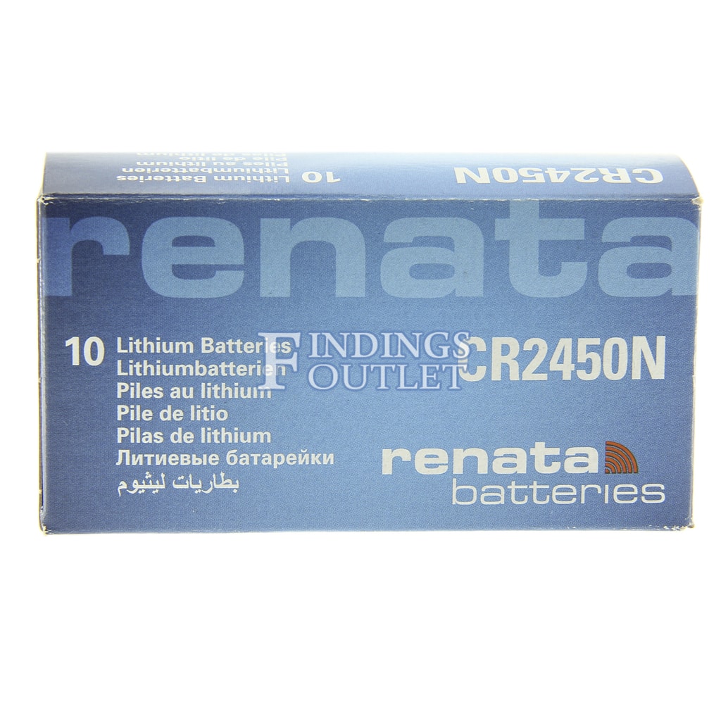 Renata CR2450 Watch Battery 3V Lithium Swiss Made Cell