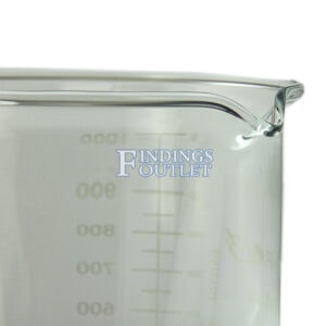 1000ML VWR Low Form Griffin Glass Beaker Spout