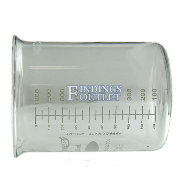 1000ML VWR Low Form Griffin Glass Beaker Side