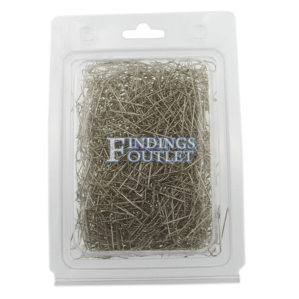 Silver Tone U-Pins Pack Of 1000 Box Straight