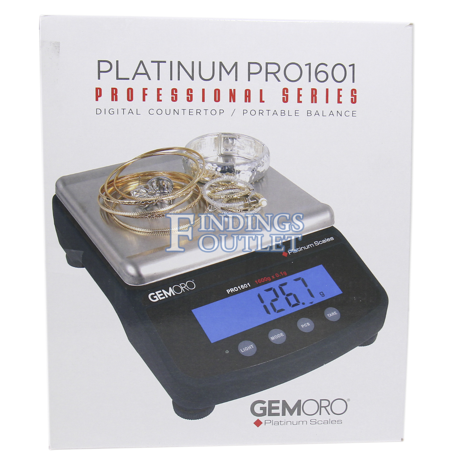 GemOro Professional Series Digital Countertop Scale - Findings Outlet