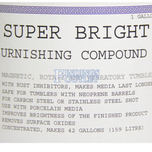 Super Bright Burnishing Compound Label Zoom