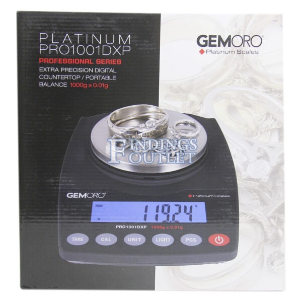 GemOro Professional Series Extra Precision Digital Countertop Scale Box