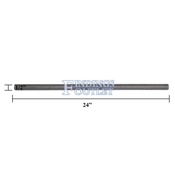 Carbon Stirring Rod 24” x 1/2” Measure