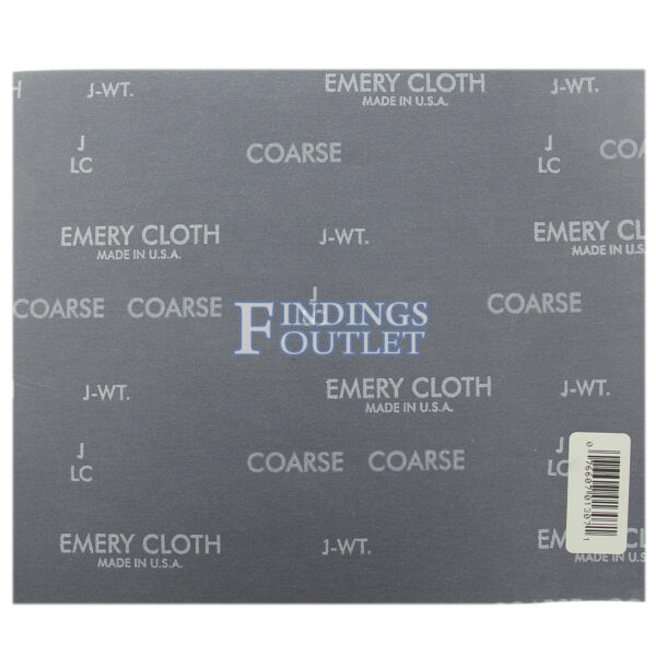 Norton Coarse Emery Cloth Sheet Back